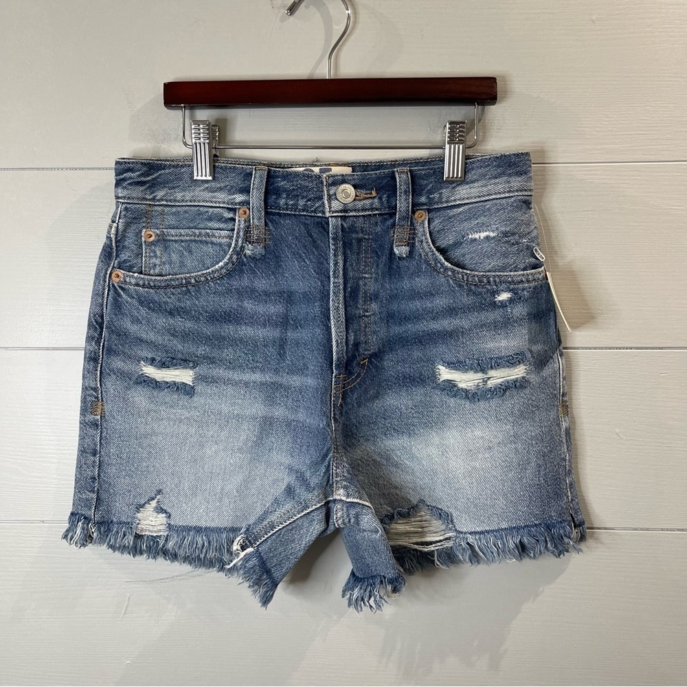 FREE PEOPLE MAKAI CUT OFF SHORTS Size 25 NWT